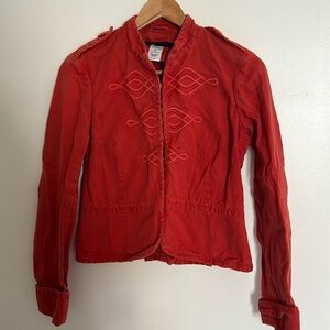 Marc Jacobs orange-red jacket